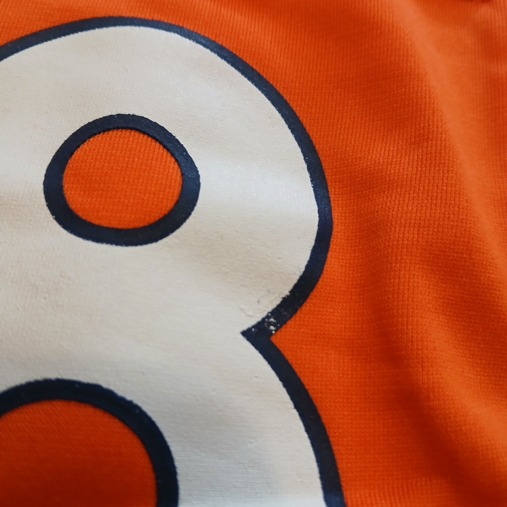 Broncos Kids Orange and Blue Onesie - Picture 2 of 4